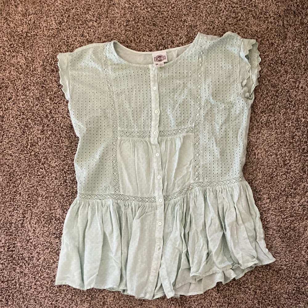 Light Green Top Size L